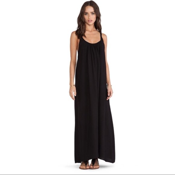 TYSA Designs Dresses & Skirts - Tysa Designs Leigh Black Maxi Dress Small